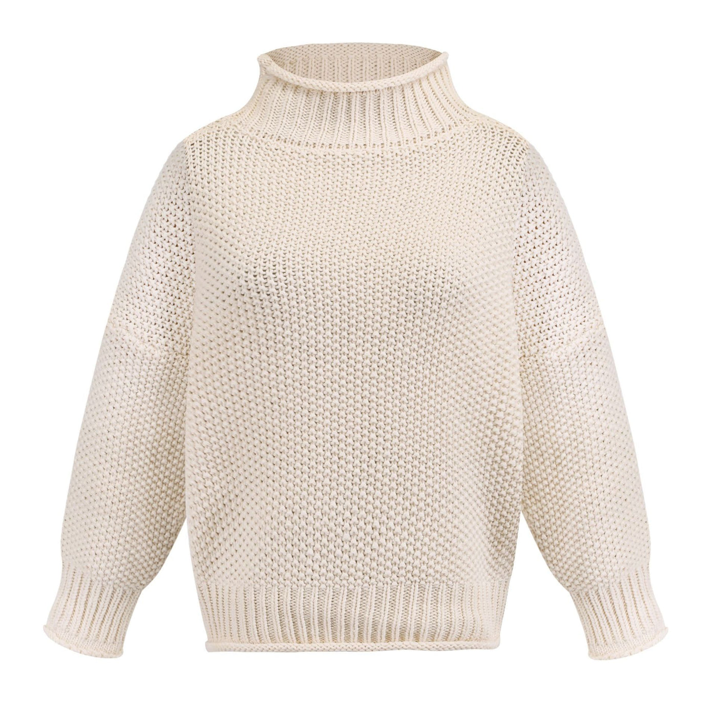 Cozy Turtleneck Cardigan