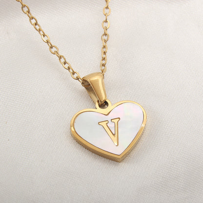 Personalized Heart Necklace