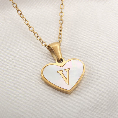Personalized Heart Necklace