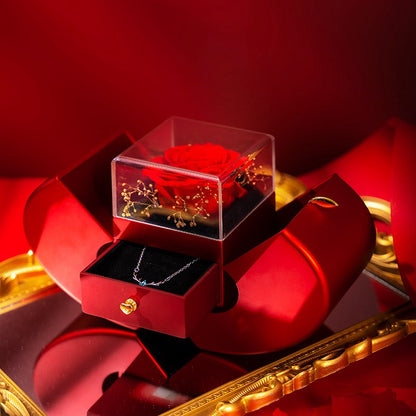 Eternal Rose Jewelry Box