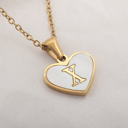 Personalized Heart Necklace