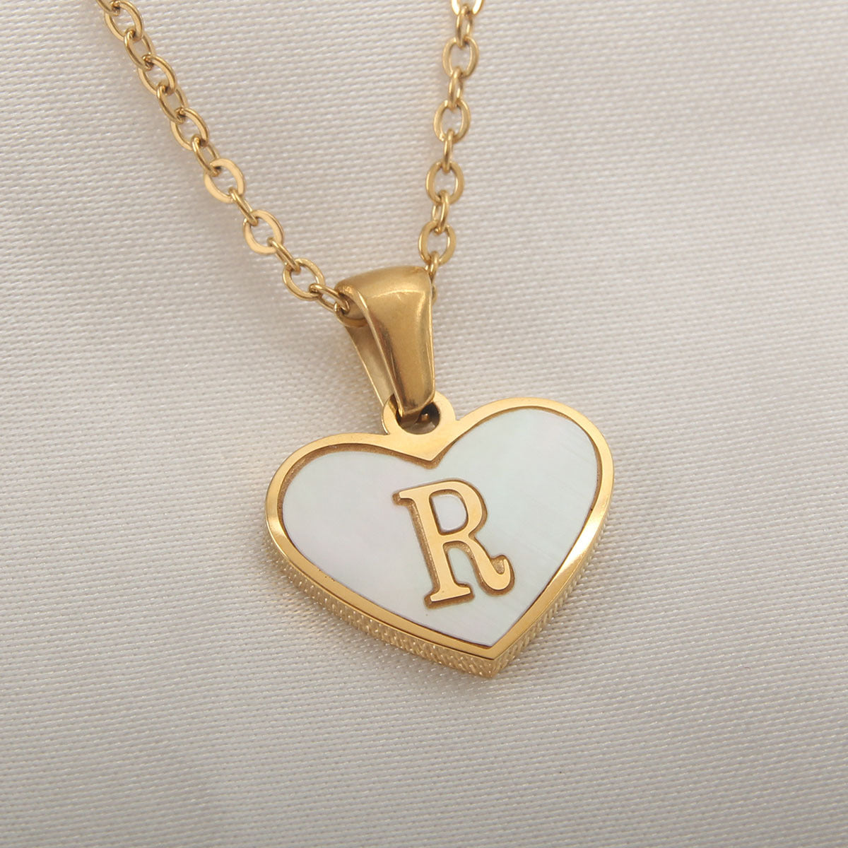 Personalized Heart Necklace