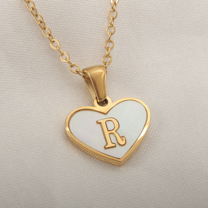 Personalized Heart Necklace