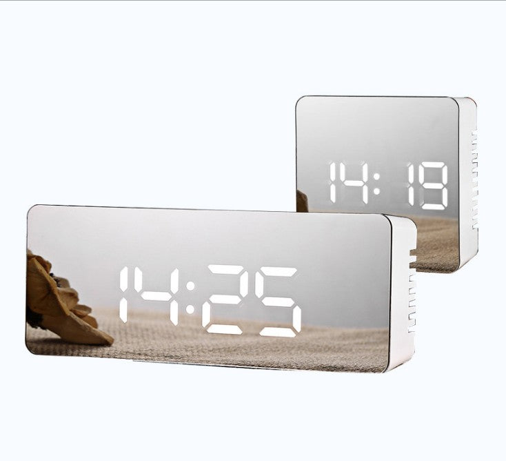 LED Mirror Clock