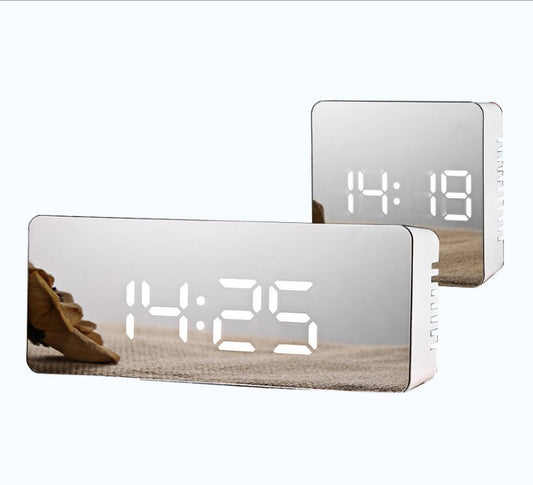 LED Mirror Clock