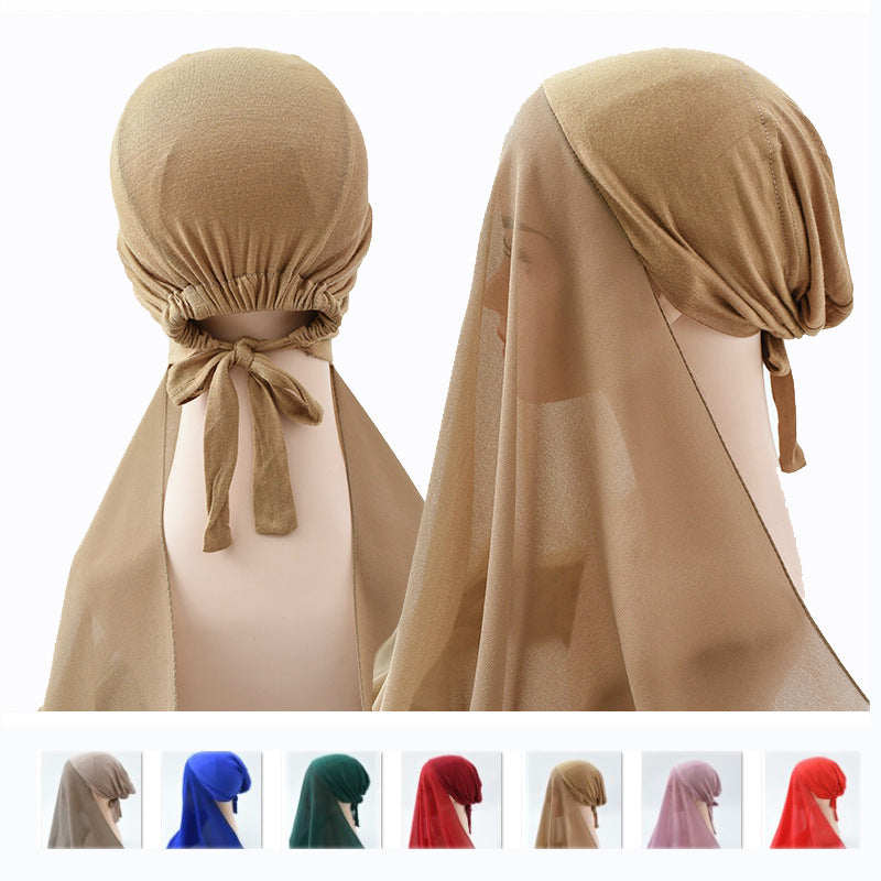 Adjustable Hijab Hat