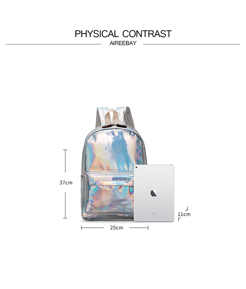 Laser reflective school bags