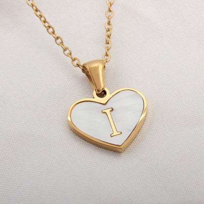 Personalized Heart Necklace