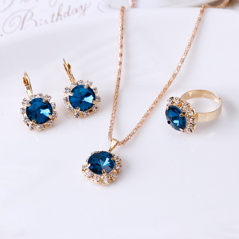 Crystal Jewelry Set