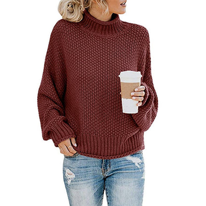 Cozy Turtleneck Cardigan