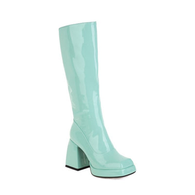 Candy Color High Boots
