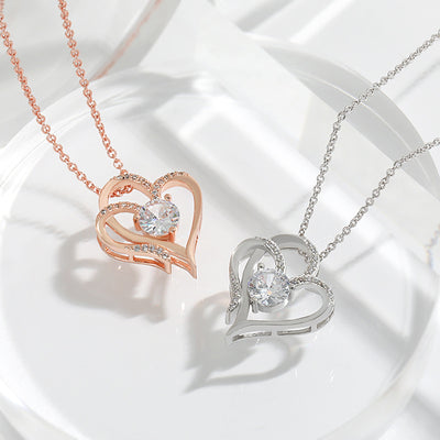 Zircon Love Necklace