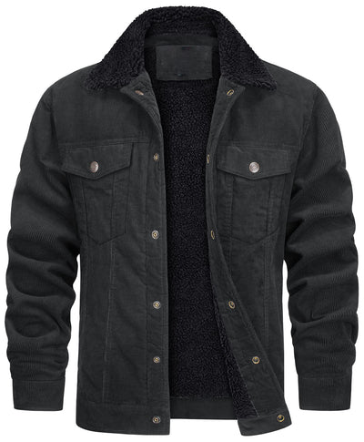 Corduroy Plush Jacket