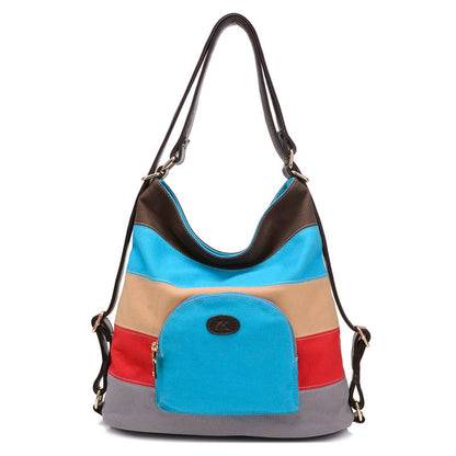 Canvas Chic Messenger Bag