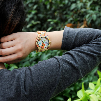 Butterfly Print Watch