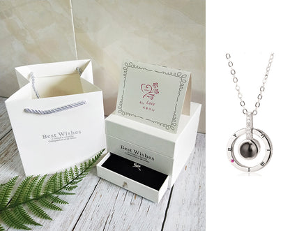 Rose Necklace Gift Set