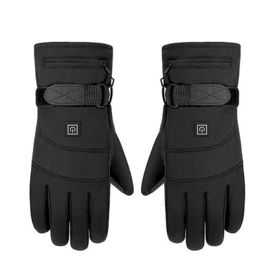 Winter Electric Heated Gloves Motorcycle Touch Screen Gloves