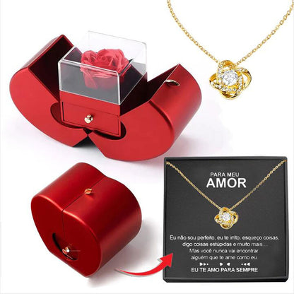 Eternal Rose Jewelry Box