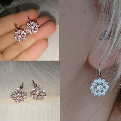 Rhinestone Sunflower Jewelry