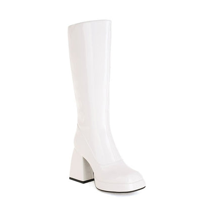 Candy Color High Boots
