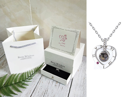 Rose Necklace Gift Set