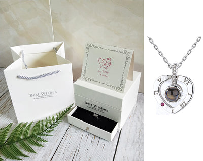 Rose Necklace Gift Set