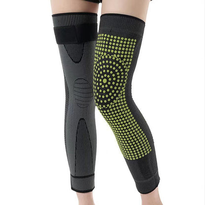Men's And Women's Knitted Riding Long Lace Up Knee Pads