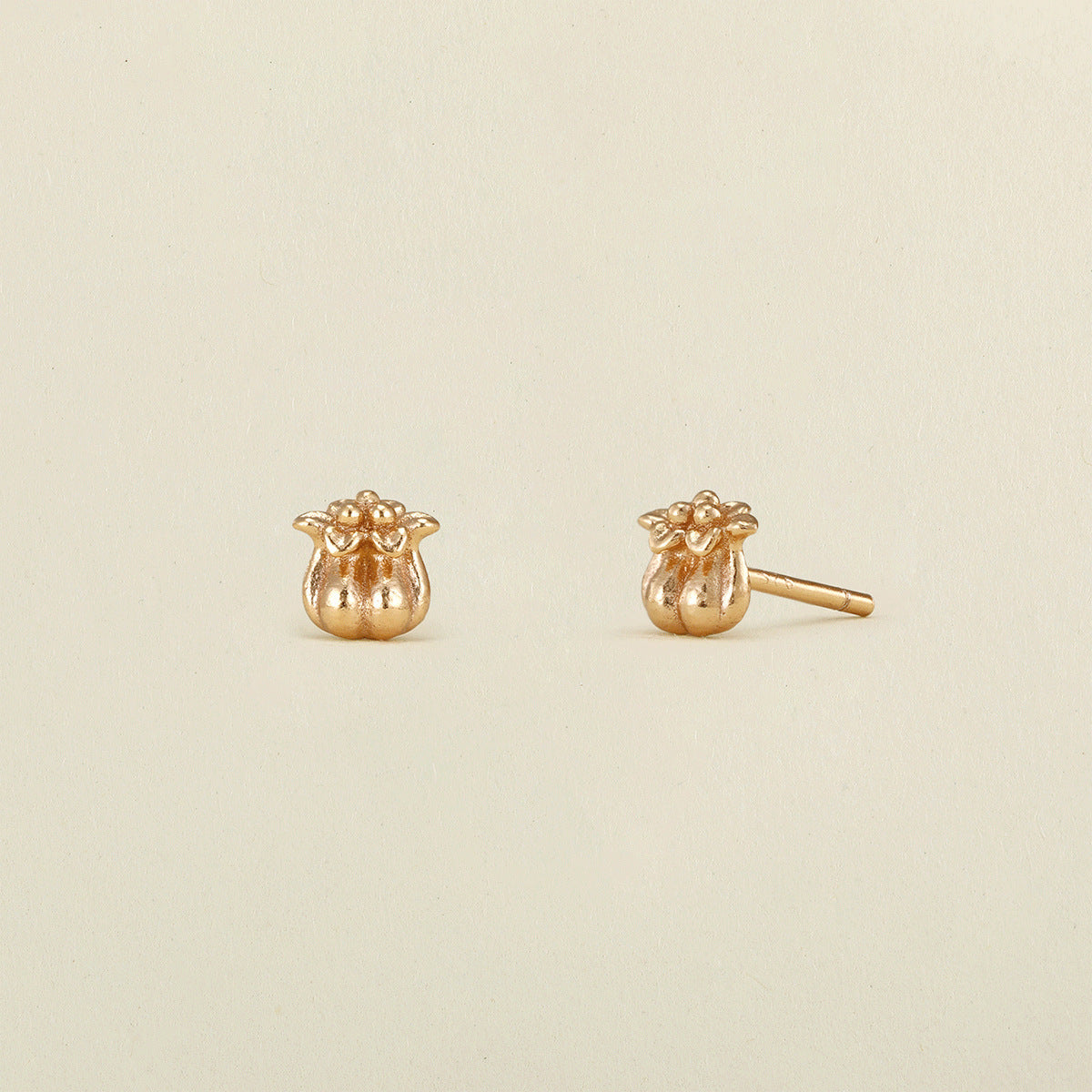 Fashion Personality December Flower Ear Studs