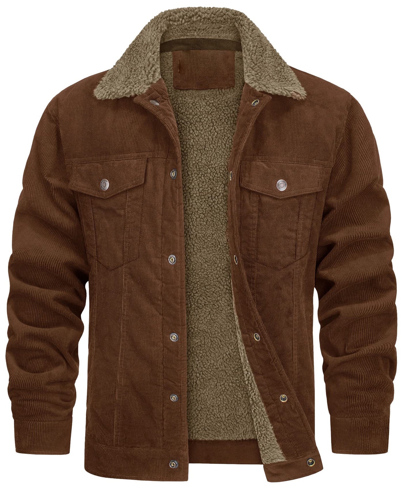 Corduroy Plush Jacket