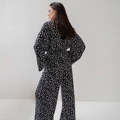 Printed Autumn Long-sleeved Trousers