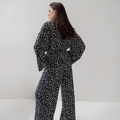 Printed Autumn Long-sleeved Trousers