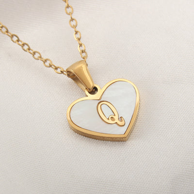 Personalized Heart Necklace
