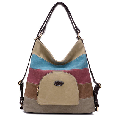 Canvas Chic Messenger Bag