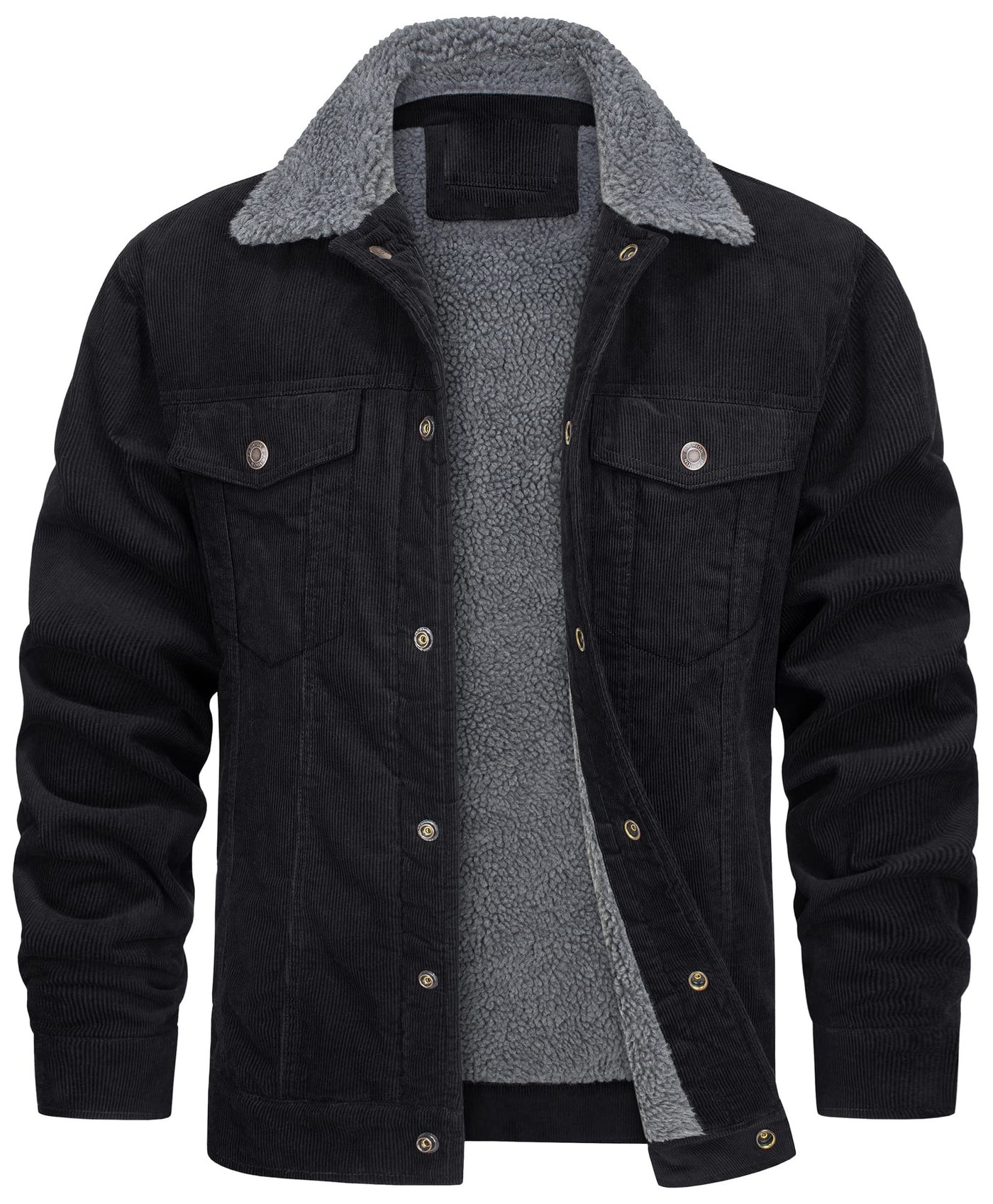 Corduroy Plush Jacket