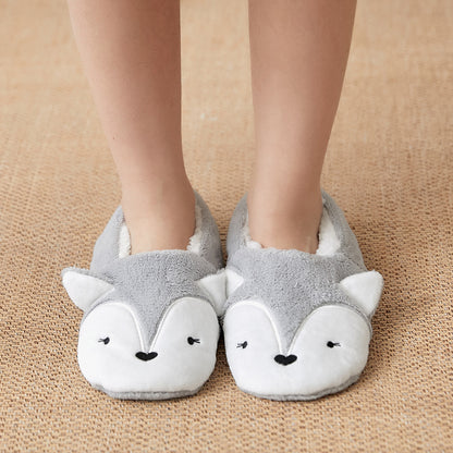 Cartoon Coral Slippers