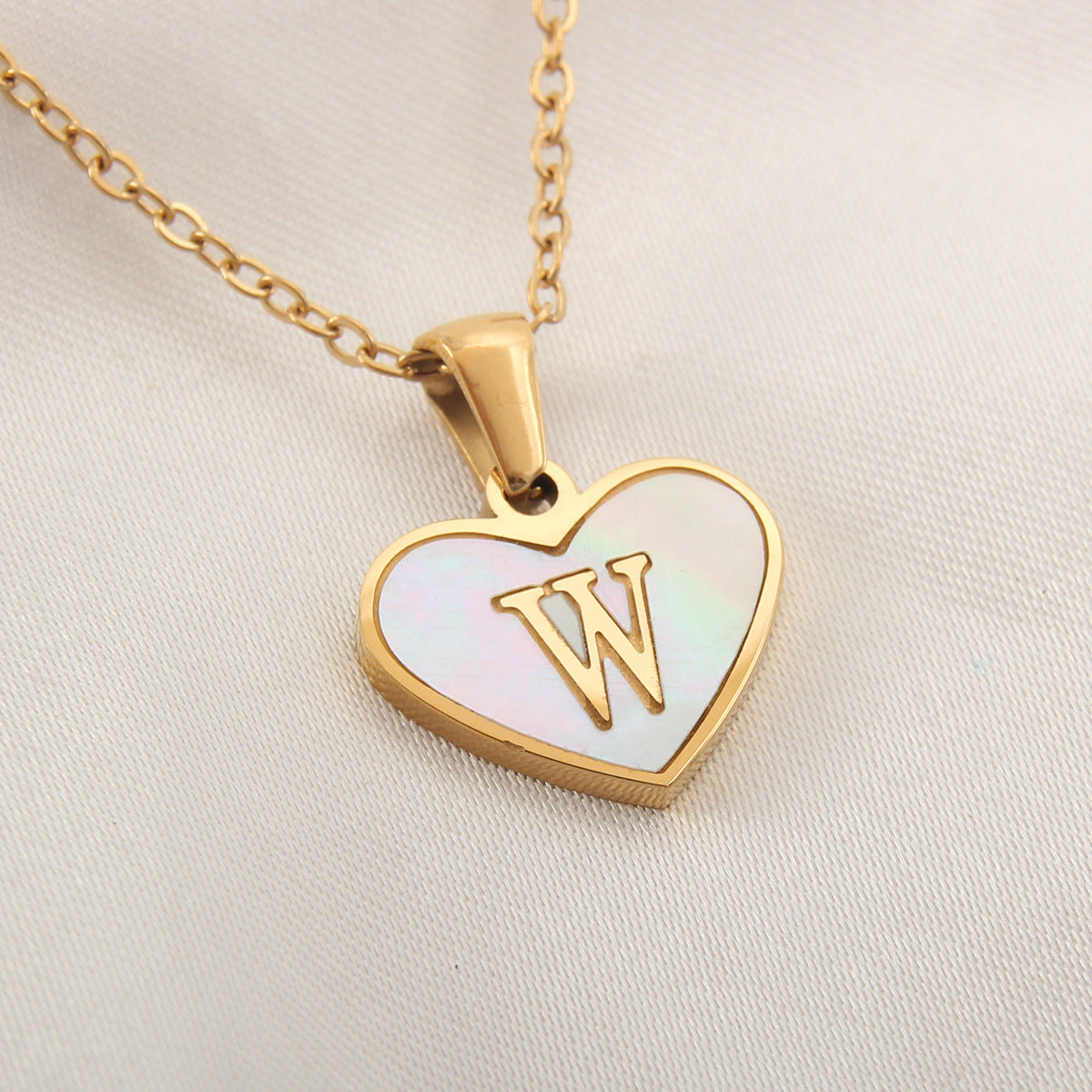 Personalized Heart Necklace