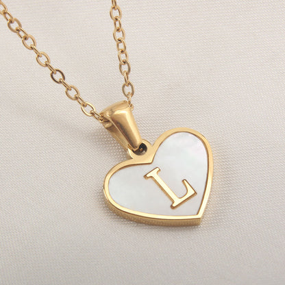 Personalized Heart Necklace