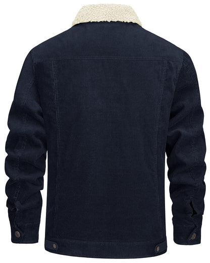 Corduroy Plush Jacket