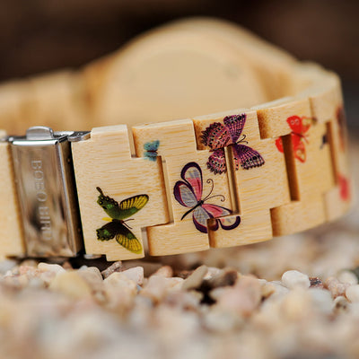 Butterfly Print Watch