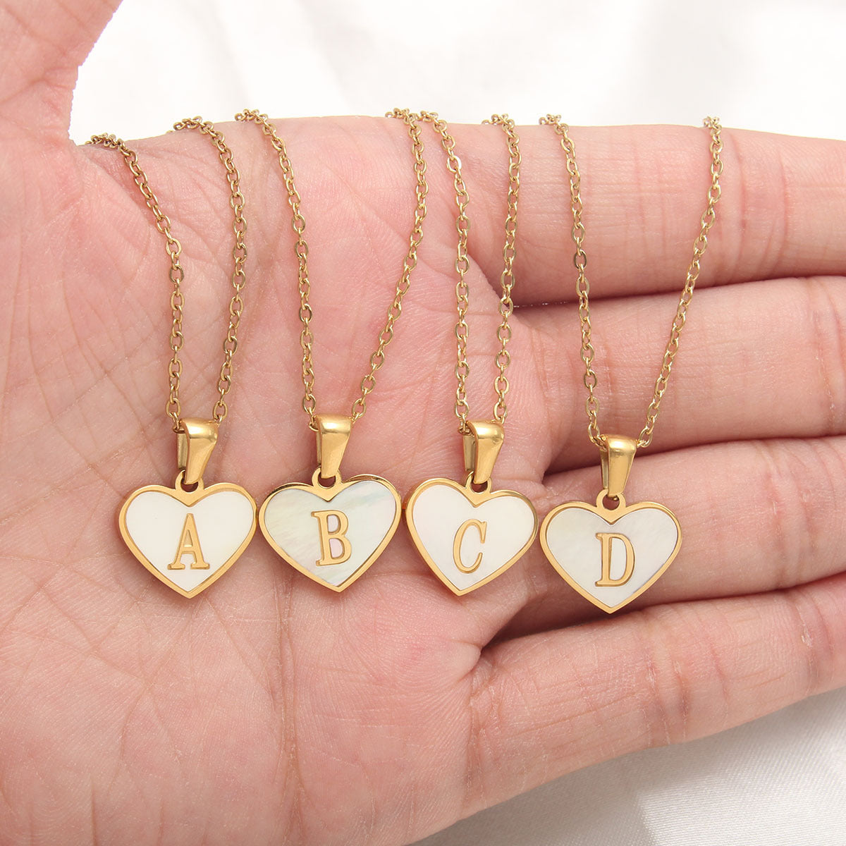 Personalized Heart Necklace