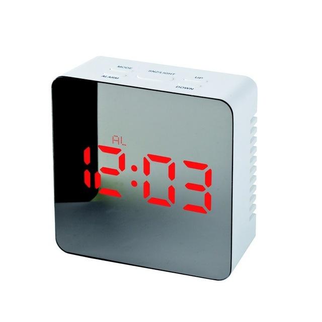 LED Mirror Clock
