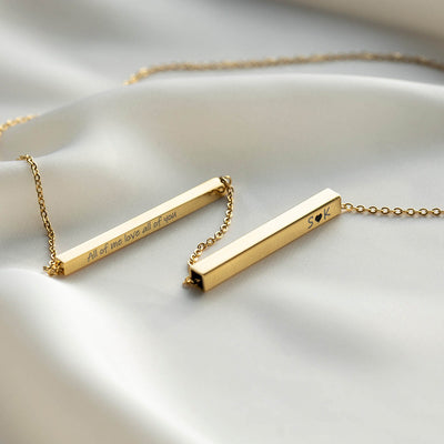 Mother's Day Necklace Inscription DIY