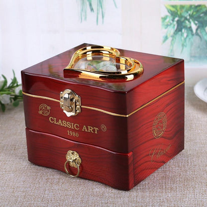 Dancing Girl Clockwork Simulation Music Box