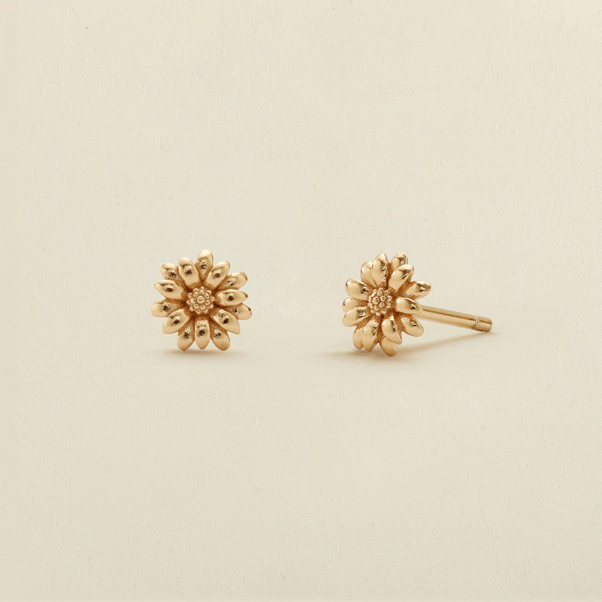Fashion Personality December Flower Ear Studs