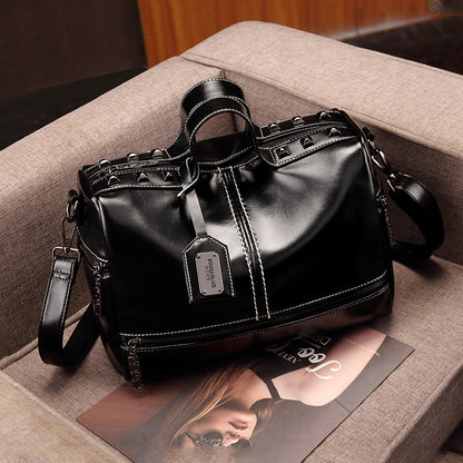 Retro European And American Style Single Shoulder Hand Carry Messenger Bag