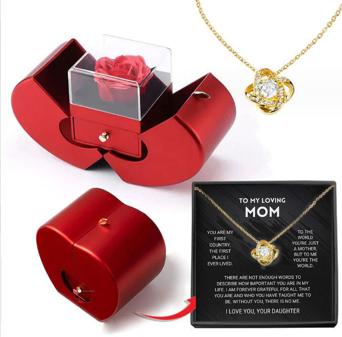 Eternal Rose Jewelry Box