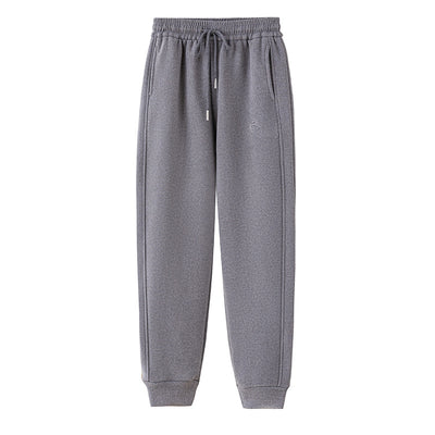 Women's Autumn Winter Ankle-banded Thick Casual Pants Outdoor