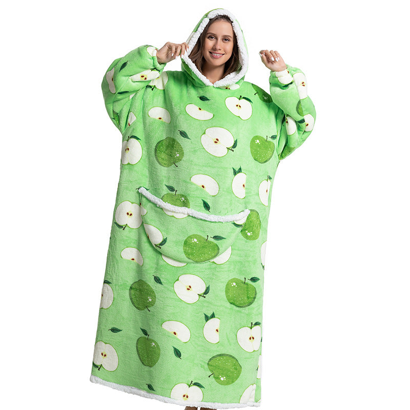 Cartoon Hooded Blanket
