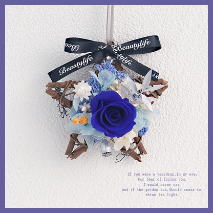 Preserved Flower DIY Creative Car