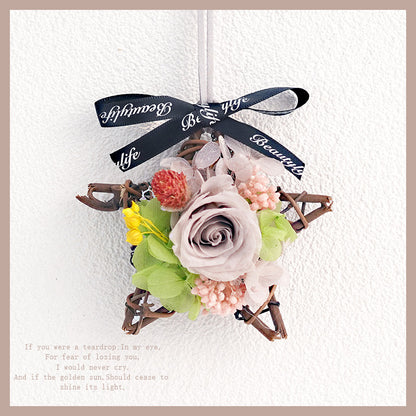 Preserved Flower DIY Creative Car